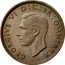 UK Half Crown George VI 1947 Proof KM# 866 GEORGIVS VI D:G:BR:OMN:REX HP coin obverse