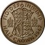 UK Half Crown George VI 1947 Proof KM# 866 FID:DEF IND:IMP GG GG K G HALF CROWN *YEAR* coin reverse