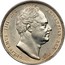 UK Half Crown William IV 1834 Proof. Plain edge KM# 714.2 GULIELMUS IIII D:G: BRITANNIAR: REX F:D: coin obverse