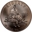 USA Half Dollar Civil War Battlefield Preservation 1995 S KM# 254 LIBERTY IN GOD WE TRUST coin obverse