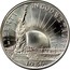 USA Half Dollar Statue of Liberty Centennial 1986 D KM# 212 LIBERTY IN GOD WE TRUST coin obverse