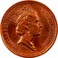 UK One Penny Elizabeth II 1996 KM# 935a ELIZABETH II D∙G∙REG∙F∙D∙1996 RDM coin obverse