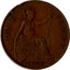 UK One Penny George V 1930 KM# 838 ONE PENNY *YEAR* coin reverse