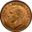 UK One Penny George VI 1951 Proof KM# 869 GEORGIVS VI D:G:BR:OMN:REX FIDEI DEF. HP coin obverse