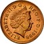 UK One Penny Magnetic 1998 KM# 986 ELIZABETH∙II∙D∙G REG∙F∙D∙2001 IRB coin obverse