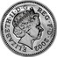 UK One Pound English Lions 2002 British Royal Mint Proof KM# 1030a ELIZABETH∙II∙D∙G REG∙F∙D∙2002 IRB coin obverse