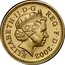 UK One Pound English Lions 2002 British Royal Mint Proof KM# 1030 ELIZABETH∙II∙D∙G REG∙F∙D∙2002 IRB coin obverse