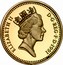UK One Pound Northern Irish Flax 1991 Proof KM# 946 ELIZABETH II D∙G∙REG∙F∙D∙1986 RDM coin obverse