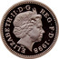 UK One Pound Royal Arms 1998 Proof KM# 993a ELIZABETH∙II∙D∙G REG∙F∙D∙1998 IRB coin obverse