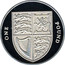 UK One Pound Shield of the Royal Arms 2009 British Royal Mint KM# 1113a ONE POUND coin reverse