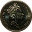 UK One Pound Welsh Leek 1985 KM# 941 ELIZABETH II D∙G∙REG∙F∙D∙1985 RDM coin obverse