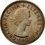 UK One Shilling Elizabeth II 1963 KM# 904 + ELIZABETH∙II∙DEI∙GRATIA∙REGINA coin obverse