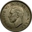 UK One Shilling English crest 1949 Proof KM# 876 GEORGIVS VI D:G:BR:OMN:REX HP coin obverse
