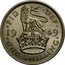 UK One Shilling English crest 1949 Proof KM# 876 ∙FID ∙DEF∙ *YEAR* ∙ONE SHILLING∙ coin reverse