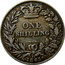 UK One Shilling Victoria 1865 KM# 734.3 ONE SHILLING coin reverse