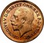 UK One Third Farthing George V 1913 KM# 823 GEORGIVS V D.G.BRITT:OMN:REX F.D.IND:IMP: B.M. coin obverse