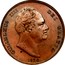 UK Penny Gulielmus IIII 1831 Proof KM# 707a GULIELMUS IIII DEI GRATIA 1834 coin obverse