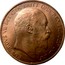 UK Penny Edward VII Low sea level 1902 KM# 794.1 EDWARDVS VII DEI GRA: BRITT: OMN: REX FID: DEF: IND: IMP: DES coin obverse