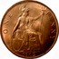 UK Penny Edward VII Low sea level 1902 KM# 794.1 ONE PENNY 1902 coin reverse