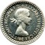 UK Penny Elizabeth II (Maundy pre-decimal; 1st issue) 1953 Prooflike KM# 884 + ELIZABETH II DEI GRA:BRITT:OMN:REGINA F:D: coin obverse