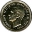 UK Penny George VI 1948 Prooflike KM# 846a GEORGIVS VI D:G:BR:OMN:REX F:D:IND:IMP. HP coin obverse