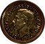 UK Penny George VI 1952 Prooflike KM# 870 GEORGIVS VI D:G:BR:OMN:REX FIDEI DEF. HP coin obverse