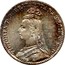 UK Penny Victoria 1891 Prooflike KM# 770 VICTORIA D:G: BRITANNIAR REGINAF:D: coin obverse