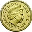 UK Pound 25th Anniversary of Decimal £1s 2002 British Royal Mint Proof KM# 1030b ELIZABETH II REG F D 2008 coin obverse