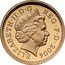 UK Pound 25th Anniversary of Decimal £1s. Forth Railway Bridge 2004 British Royal Mint Proof KM# 1048b ELIZABETH II D G REG F D 2004 IRB coin obverse