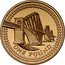 UK Pound 25th Anniversary of Decimal £1s. Forth Railway Bridge 2004 British Royal Mint Proof KM# 1048b ONE POUND coin reverse