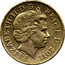 UK Pound Badge of Edinburgh 2011 British Royal Mint KM# 1197 ELIZABETH∙II∙D∙G REG∙F∙D∙2011 IRB coin obverse