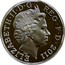 UK Pound Cardiff 2011 British Royal Mint Proof KM# 1198a ELIZABETH∙II∙D∙G REG∙F∙D∙2011 IRB coin obverse