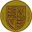 UK Pound Shield of the Royal Arms 2008 British Royal Mint Proof KM# 1113b ONE POUND coin reverse