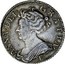 UK Shilling Anne (2nd bust) E (Edinburgh) below 1707 Proof KM# 517.5 ANNA∙DEI∙ GRATIA E coin obverse