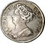 UK Shilling Anne Fourth bust Roses and plumes 1713/2 KM# 533.1 ANNA∙DEI∙ GRATIA∙ coin obverse