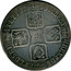 UK Shilling George II LIMA 1745 KM# 583.2 F ∙ D ∙ B ∙ - ET ∙ L ∙ D ∙ S ∙ R ∙ I ∙ - A ∙ T ∙ ET ∙ E ∙ - M ∙ B ∙ F ∙ ET ∙ - H ∙ REX ∙ coin reverse