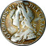 UK Shilling George II roses and plumes large letters 1741 KM# 561.4 GEORGIVS∙II∙ DEI∙GRATIA∙ coin obverse