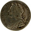 UK Shilling George II roses and plumes small letters 1731 KM# 561.1 GEORGIVS ∙ II ∙ -DEI ∙ GRATIA ∙ coin obverse