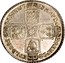 UK Shilling George III 1763 KM# 597 F ∙ D ∙ B ∙ - ET ∙ L ∙ D ∙ S ∙ R ∙ I ∙ - A ∙ T ∙ ET ∙ E ∙ - M ∙ B ∙ F ∙ ET ∙ - H ∙ REX ∙ coin reverse