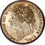 UK Shilling George IV 1825 KM# 687 GEORGIUS IIII D:G: BRITANNIAR: REX F:D: coin obverse