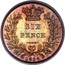 UK Six Pence 1831 KM# 712a Pre-Decimal coinage SIX PENCE 1833 coin reverse