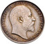 UK Six Pence Edward VII 1902 KM# 799 EDWARDVS VII DEI GRA:BRITT:OMN:REX FID:DEF:IND:IMP coin obverse