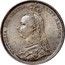UK Six Pence Victoria 1888 KM# 760 VICTORIA DEI GRATIA BRITT: REGINA F:D: E.B. coin obverse