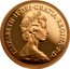 UK Sovereign Elizabeth II (2nd portrait) 1980 KM# 919 ELIZABETH∙II∙DEI∙GRATIA∙REGINA∙F:D: coin obverse