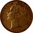 UK Sovereign Victoria 1859 KM# 736.3 VICTORIA DEI GRATIA coin obverse