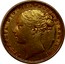 UK Sovereign Victoria 1872 KM# 752 VICTORIA D:G: BRITANNIAR: REG: F:D: coin obverse