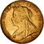 UK Sovereign Victoria 1899 KM# 785 VICTORIA ∙ DEI ∙ GRA ∙ BRITT ∙ REGINA ∙ FID ∙ DEF ∙ IND ∙ IMP ∙ coin obverse