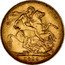 UK Sovereign Victoria 1899 KM# 785 1893 B.P. coin reverse