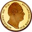 UK Sovereign William IV 1831 KM# 717 GULIELMUS IIII D:G: BRITANNIAR: REX F:D: coin obverse