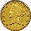 USA Ten D. Liberty Eagle 1861 KM# 68 DATE coin obverse